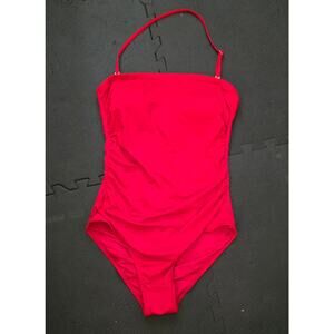 Holipick Red One Piece Swimsuit Tummy Control Womens Size Large